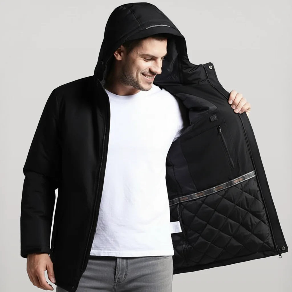 Doublure matelassée de la parka chauffante homme
